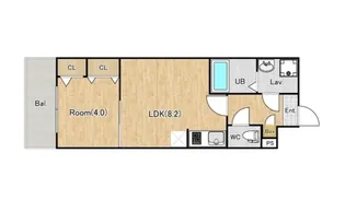 ジーメゾン上尾仲町【2階】の間取り
