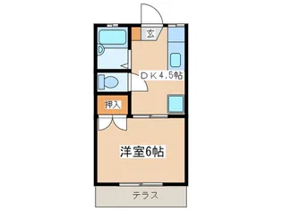 サンビレッジ・セイタ【1階】の間取り