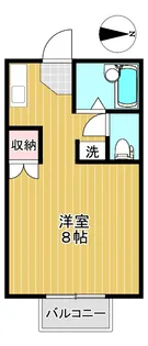 グランデュールパビヨンB【2階】の間取り