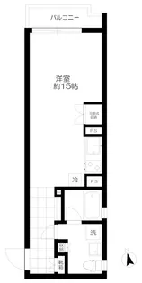LYNX永福【2階】の間取り