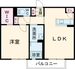 ライトコート II棟【2階】の間取り