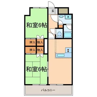 ドリームマンション【2階】の間取り