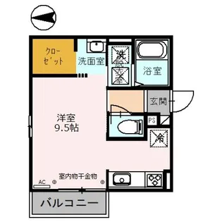 SAKURA【1階】の間取り