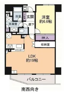 グレイスガーデン多摩川【12階】の間取り