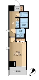 日本橋ファーストレジデンス【10階】の間取り