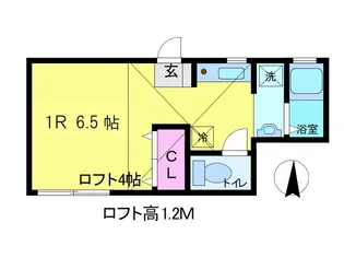 グリーンハイム【1階】の間取り