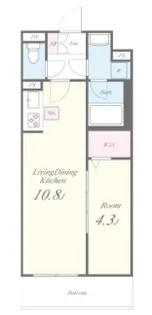 ヴェルナ・コート【2階】の間取り