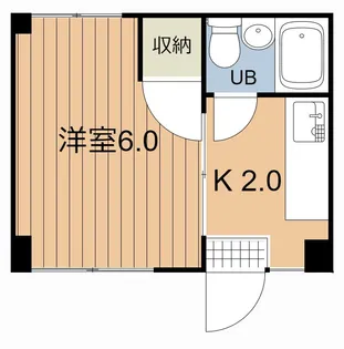 オクビル【2階】の間取り