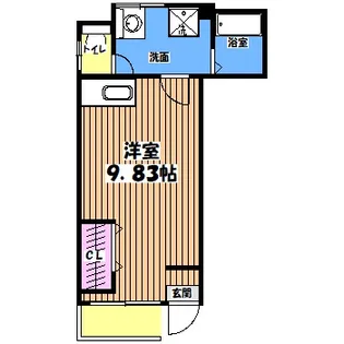 井上ビル【1階】の間取り