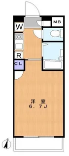 プレザンメゾン新百合ヶ丘【2階】の間取り