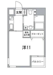 プラシードアープ 801号室【8階】の間取り