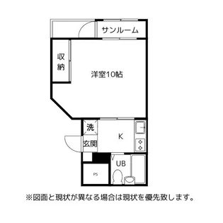 グリーンヒルズ1号館【2階】の間取り