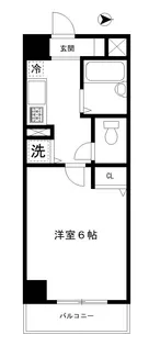 スカイコート文京白山第3【4階】の間取り