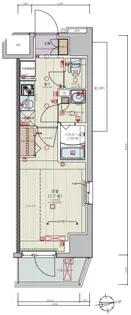 デュオステージ西ケ原【6階】の間取り