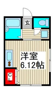 モダンフレンチ西川口【1階】の間取り