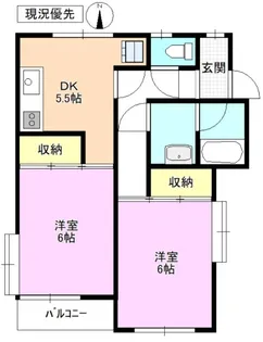 グリーンメゾンI【1階】の間取り