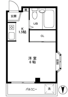 マリーズハイム【3階】の間取り