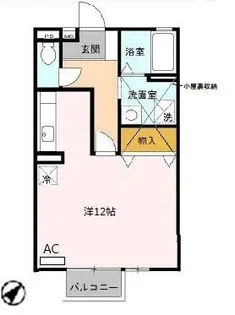 セジュール藤井B棟【2階】の間取り