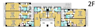 Bell Aube大久保【2階】の間取り
