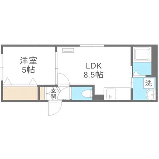 Harmony Terrace【3階】の間取り