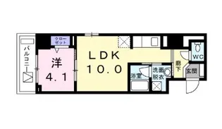 ケヤキグランデI【2階】の間取り