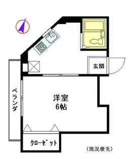 コーポサカモト【3階】の間取り
