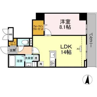 GRAND SOLEIL【3階】の間取り