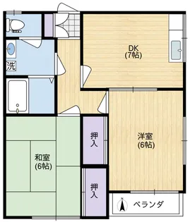 ベルメゾンII【2階】の間取り