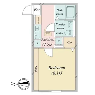 トリアノンパレス【1階】の間取り