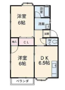 ルピナス花【2階】の間取り