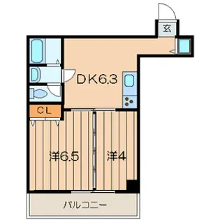 ローズマンションR&A【3階】の間取り