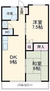 広瀬ビル【4階】の間取り