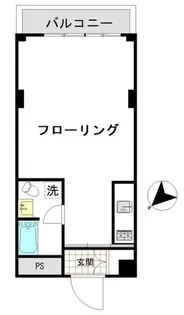 赤坂桧町レジデンス【3階】の間取り