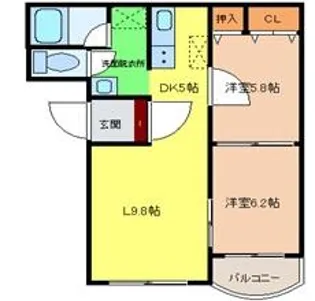 ピュアライフ III【3階】の間取り