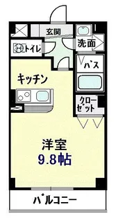 レジデンス【2階】の間取り