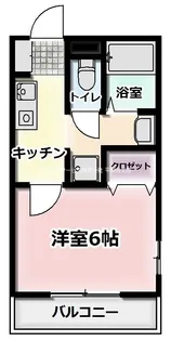 カーサ・ルーチェ【1階】の間取り