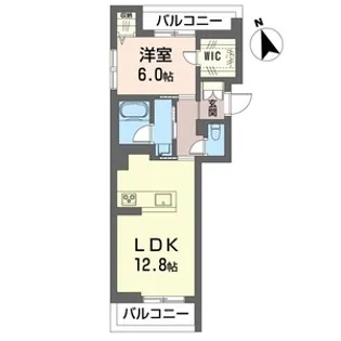 グランメルシー【3階】の間取り