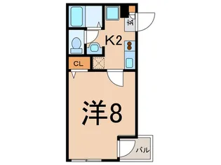 CASA DE LUNA【2階】の間取り