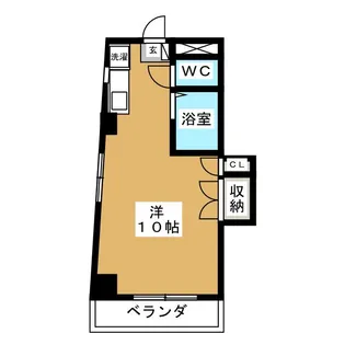 エスユーパレス【3階】の間取り