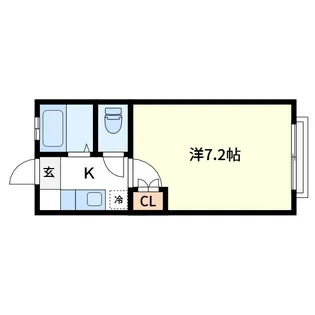 ピグレット【2階】の間取り