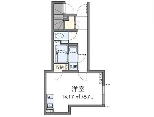 クレイノブリリアント N21【1階】の間取り