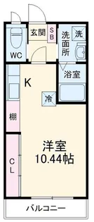 モーゲンロート【2階】の間取り