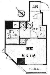 ガラ・ステージ銀座東【10階】の間取り