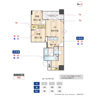 ASMACI MAISON両国II【5階】の間取り