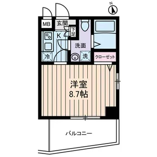 フェニックスII・アムス亀戸【3階】の間取り