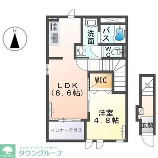 アネモネ【2階】の間取り