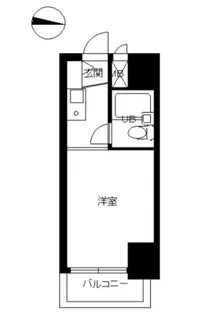 スカイコート下高井戸【9階】の間取り