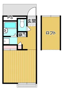 マーシュフィールド【1階】の間取り