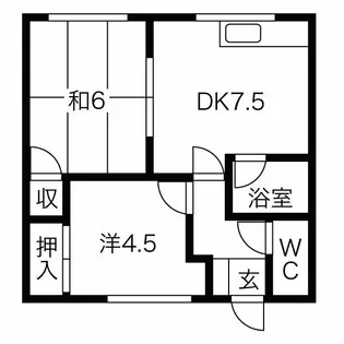 S-style【2階】の間取り