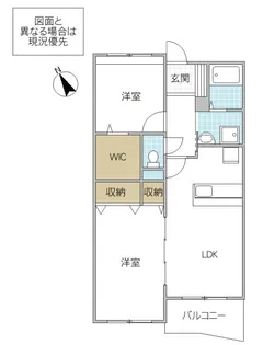 ブローテ【1階】の間取り